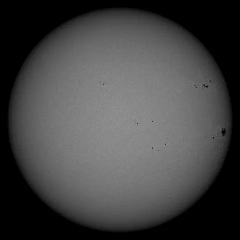 Image of Sun's photosphere