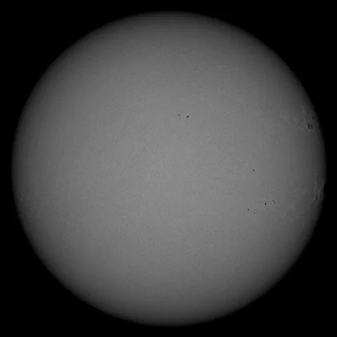 Image of Sun's photosphere