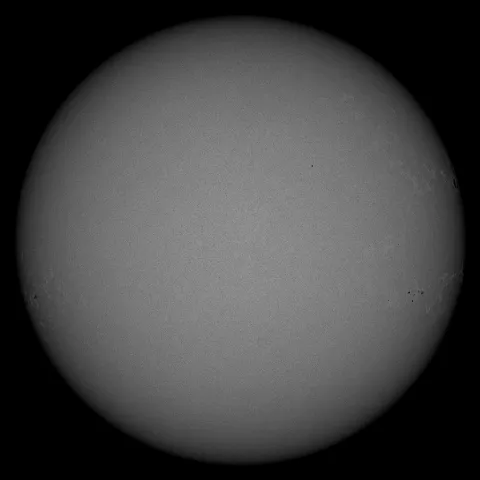 Image of Sun's photosphere