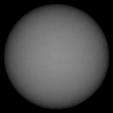 Image of Sun's photosphere