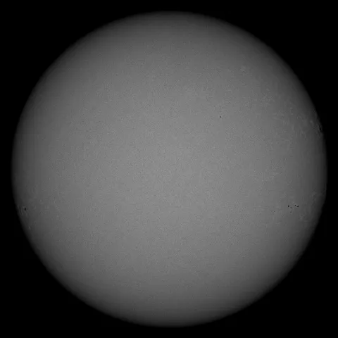 Image of Sun's photosphere