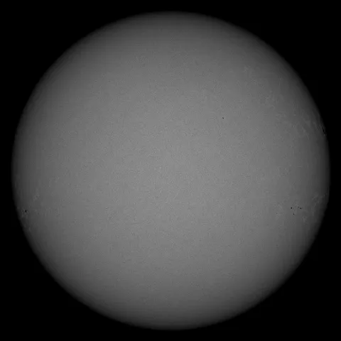 Image of Sun's photosphere