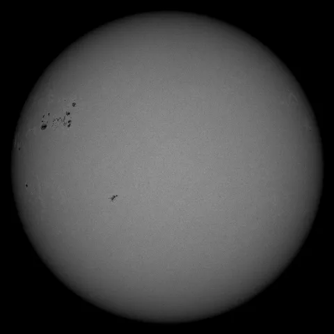 Image of Sun's photosphere