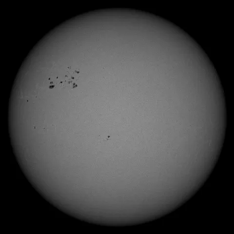 Image of Sun's photosphere