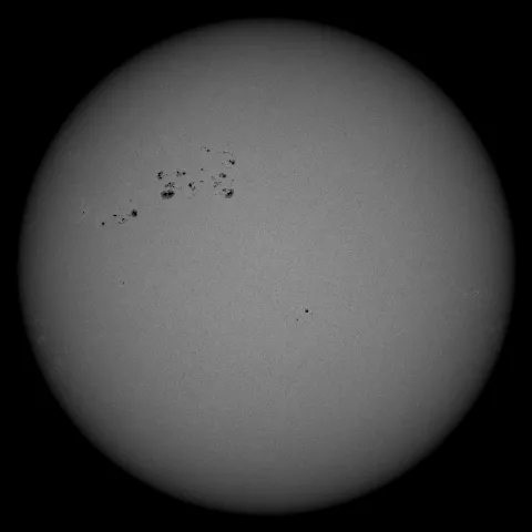 Image of Sun's photosphere