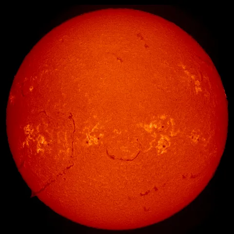 Image of Sun's chromosphere