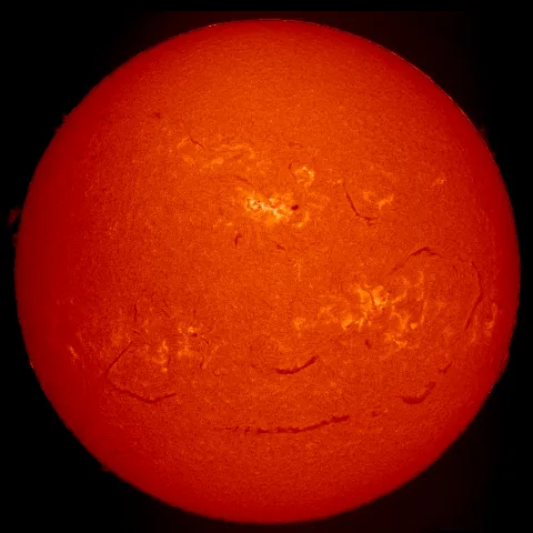 Image of Sun's chromosphere