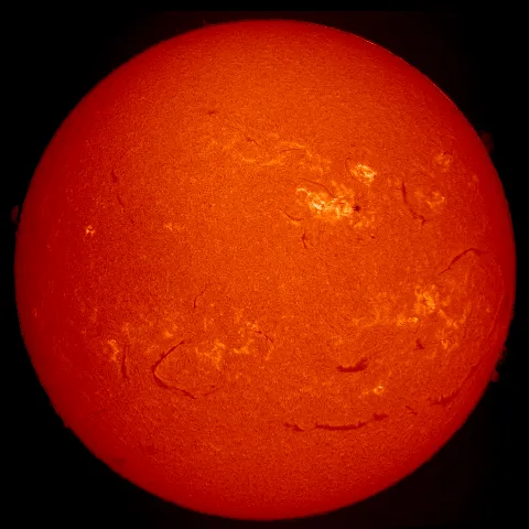 Image of Sun's chromosphere