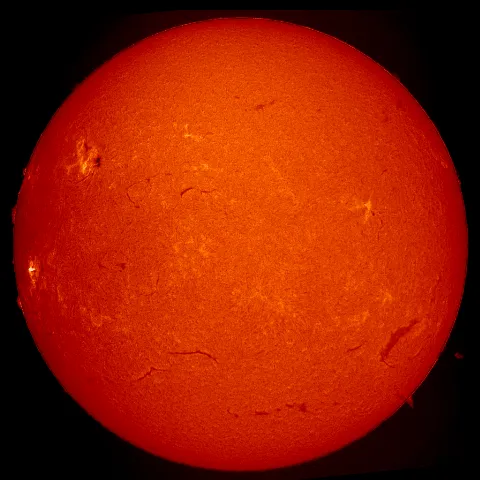 Image of Sun's chromosphere