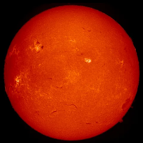 Image of Sun's chromosphere