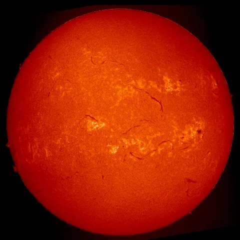 Image of Sun's chromosphere