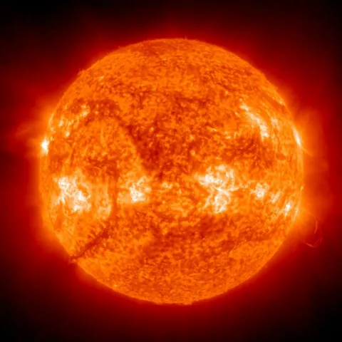 Image of Sun's transition region