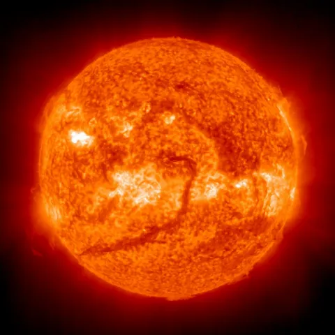 Image of Sun's transition region