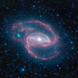 Astronomy news: NASA's Spitzer Images Out-of-This-World Galaxy